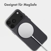 Accezz Lite Backcover mit MagSafe | Fluted | Apple iPhone 18 Pro Max / 17 Pro Max - Grau