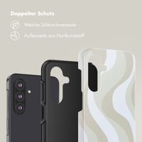 Selencia Vivid Back Cover Samsung Galaxy A26 - Desert Waves Beige