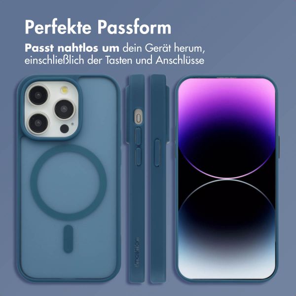 imoshion Color Guard Back Cover mit MagSafe für das iPhone 14 Pro - Dunkelblau