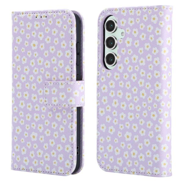 imoshion Design Klapphülle für das Samsung Galaxy S25 - White Daisy