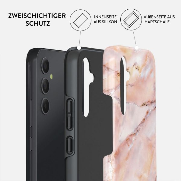 Burga Tough Back Cover für das Samsung Galaxy A35 - Morning Sunshine