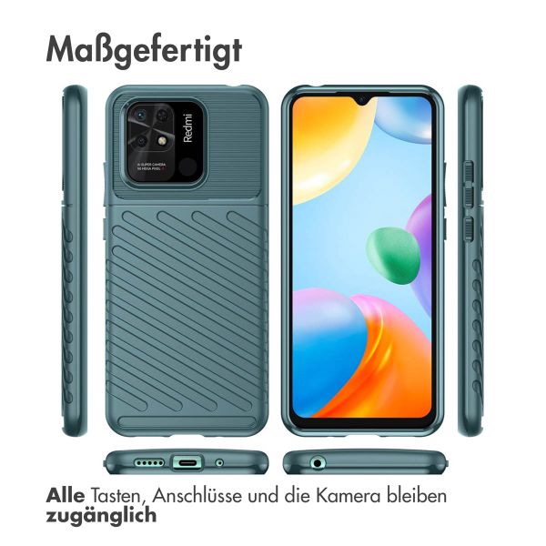 imoshion Thunder Backcover für das Xiaomi Redmi 10C - Grün