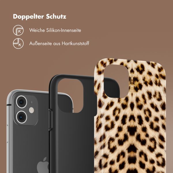 Selencia Vivid Back Cover Apple iPhone 11 - Wild Leo