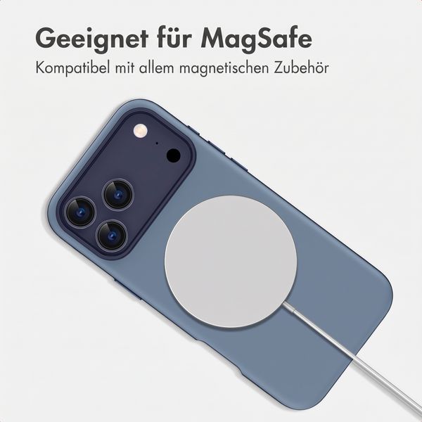 imoshion Color Backcover mit Thin MagSafe Ring Apple iPhone 17 Pro Max - Dunkelblau