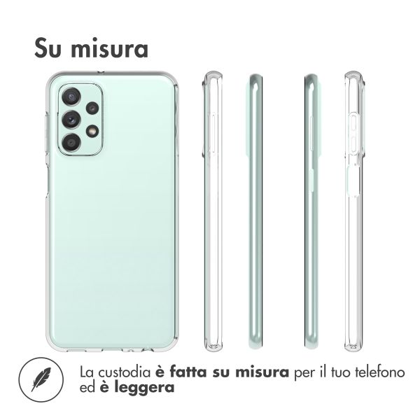 Accezz Clear TPU Backcover Samsung Galaxy A23 (5G) - Transparent