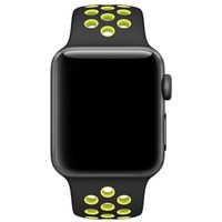 Apple Nike Sport Band Apple Watch Series 1-9 / SE - 38/40/41 mm / Series 10 - 42 mm - Black/Volt