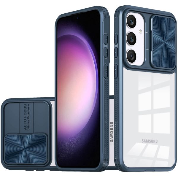 imoshion Back Cover mit Kameraschieber Samsung Galaxy S24 - Dunkelblau
