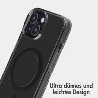 Accezz Lite Backcover mit MagSafe Apple iPhone 15 - Smokey Clear