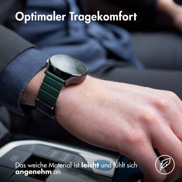 imoshion Magnetlederarmband -   Universelle 22 mm Anschluss - Grün