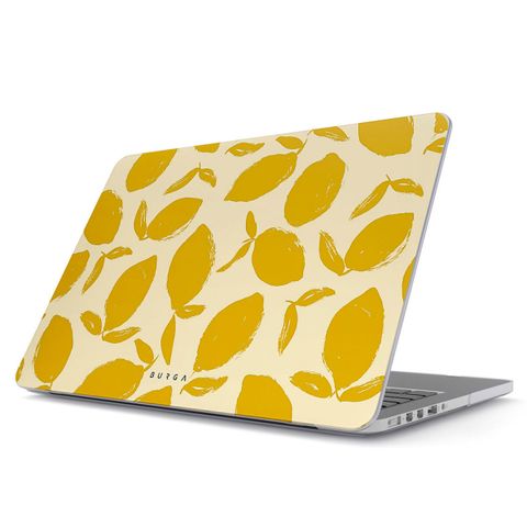 Burga Hardshell Hülle Apple MacBook Air 13 Zoll (2022 / 2024 M3 / 2025 M4 / 2026 M5) - Lemon Tart