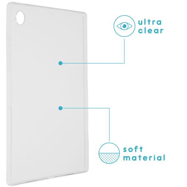 imoshion Gel Case für das Samsung Galaxy Tab A8 - Transparent