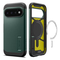Spigen Tough Armor Backcover MagSafe Google Pixel 11 Pro - Abyss Green
