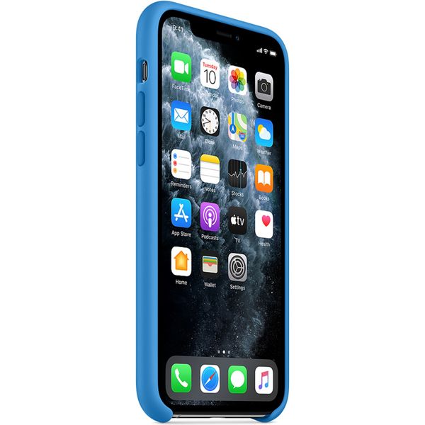 Apple Silikon-Case für das iPhone 11 Pro - Surf Blue