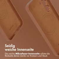 Accezz MagSafe Leather Backcover Samsung Galaxy S24 Plus - Sienna Brown