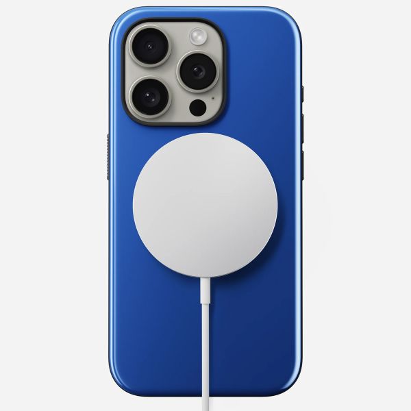 Nomad Sport Case für das iPhone 15 Pro - Super Blue