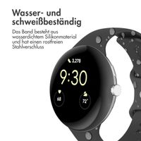 imoshion Silikonarmband für die Google Pixel Watch 3 - 45 mm - Größe S - Schwarz