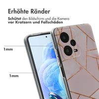 imoshion Design Hülle für das Xiaomi Redmi Note 12 Pro - Pink Graphic