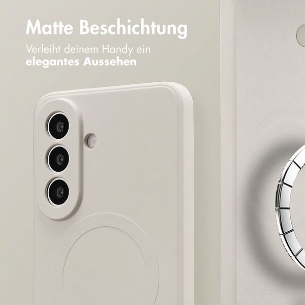imoshion Color Back Cover mit MagSafe Samsung Galaxy A57 (5G) - Beige