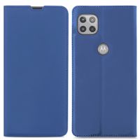 imoshion Slim Folio Klapphülle Motorola Moto G 5G - Dunkelblau