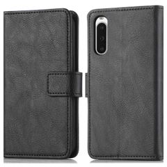 imoshion Luxuriöse Klapphülle Sony Xperia 10 V - Schwarz