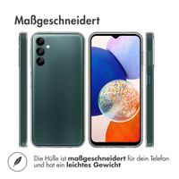 Accezz TPU Clear Cover für das Samsung Galaxy A14 (5G/4G) - Transparent