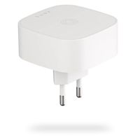 Zens Magnetic Wireless Charging Adapter | Geeignet für MagSafe und Qi2 - Weiß