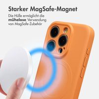 imoshion Color Back Cover mit MagSafe Apple iPhone 15 Pro - Neon Orange