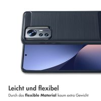 imoshion Brushed Back Cover für das Xiaomi 12 / 12X - Dunkelblau