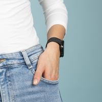 imoshion Geflochtenes Nylon-Armband für die Amazfit GTS / BIP - Schwarz