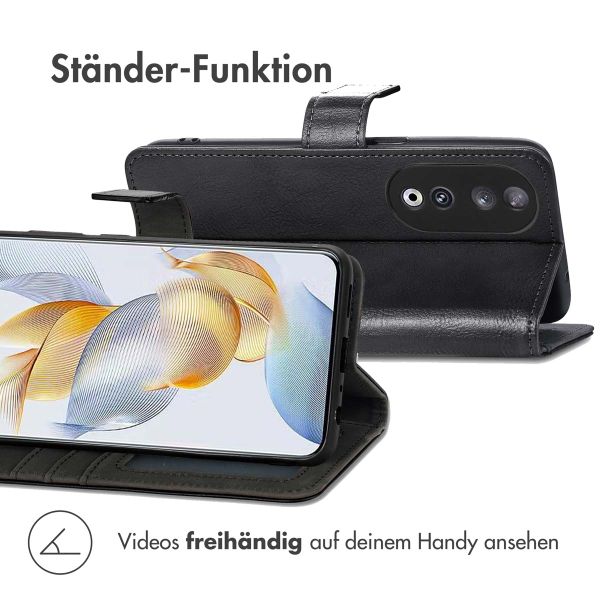 imoshion Luxuriöse Klapphülle Honor 90 - Schwarz