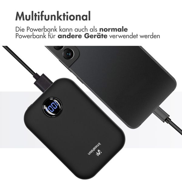 imoshion MagSafe Powerbank 10.000 mAh - Kabellose Powerbank - Schwarz