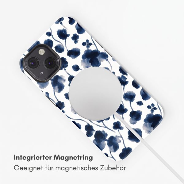 Selencia Vivid Rückabdeckung mit MagSafe Apple iPhone 13 - Midnight Blossom