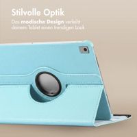 imoshion 360° drehbare Klapphülle Apple iPad 9 (2021) 10.2 Zoll / iPad 8 (2020) 10.2 Zoll / iPad 7 (2019) 10.2 Zoll - Hellblau