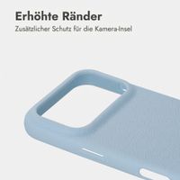 imoshion Texture Backcover Apple iPhone 18 Pro / 17 Pro - Hellblau