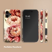 Selencia Vivid Back Cover Apple iPhone 16 - Vintage Peony