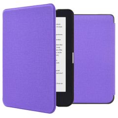 imoshion Canvas Sleepcover Klapphülle für das Kobo Clara HD - Violett