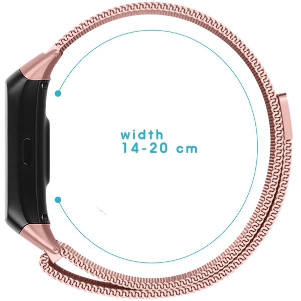 imoshion Milanese Watch Armband für Samsung Galaxy Fit - Rosa