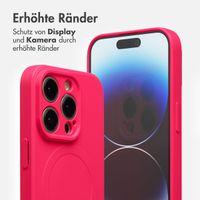 imoshion Color Back Cover mit MagSafe Apple iPhone 14 Pro - Neon Pink