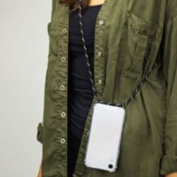 imoshion Transparentní zadní kryt s šňůrkou Apple iPhone 8 Plus / 7 Plus - Schwarz & Gold