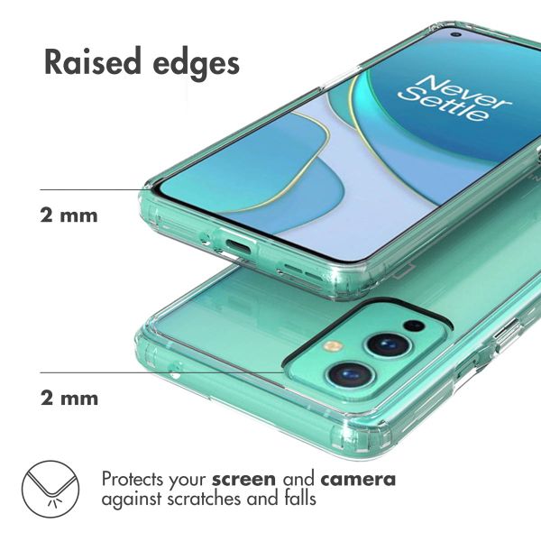 Accezz Xtreme Impact Backcover für das OnePlus 9 - Transparent