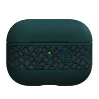 Njorð Collections Salmon Leather Case für Apple AirPods Pro 1 / Pro 2 - Dark Green