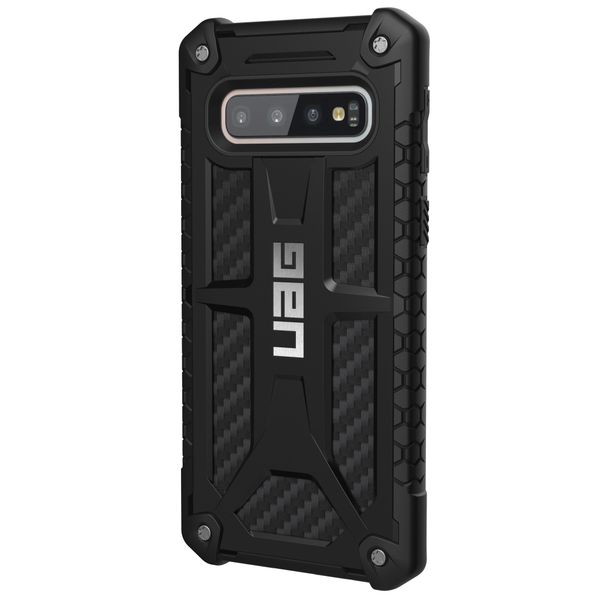 UAG Monarch Case Carbon Schwarz für das Samsung Galaxy S10