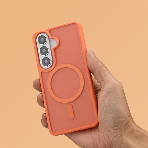 imoshion Color Guard Back Cover mit MagSafe Samsung Galaxy S26 - Orange