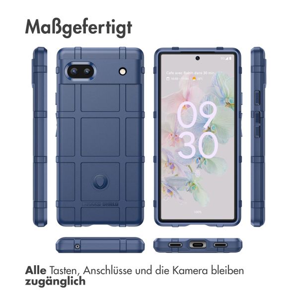 imoshion Rugged Shield Backcover Google Pixel 6a - Dunkelblau