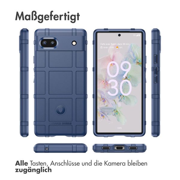 imoshion Rugged Shield Backcover für das Google Pixel 6a - Dunkelblau