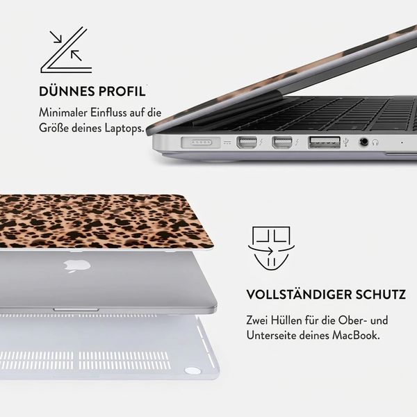 Burga Hardshell Hülle Apple MacBook Air 13 Zoll (2022 / 2024 M3 / 2025 M4 / 2026 M5) - Off Duty