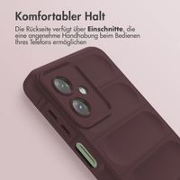 imoshion EasyGrip Back Cover für das Motorola Moto G54 - Aubergine