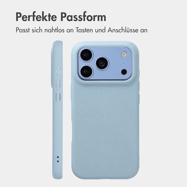 imoshion Texture Backcover Apple iPhone 18 Pro / 17 Pro - Hellblau