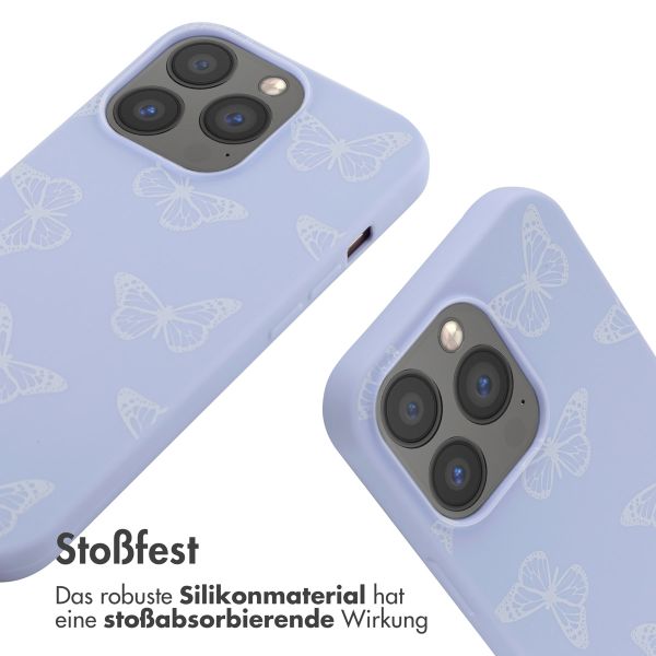 imoshion SilikonHülle design mit Band Apple iPhone 13 Pro - Butterfly