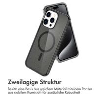 imoshion Sparkle Back Cover mit MagSafe Apple iPhone 15 Pro Max - Glitter Schwarz